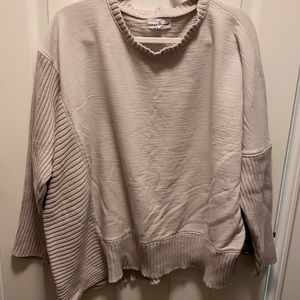 Asymmetrical Sweatshirt